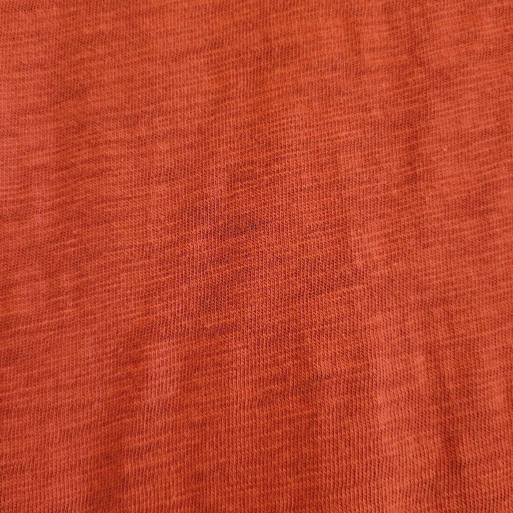 🤍 Universal Thread Rust Orange Ruffle Sleeveless Maxi Dress Small - Picture 5 of 6